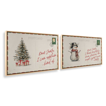 [Color:American Maple], Picture of art in a American Maple frame at an angle