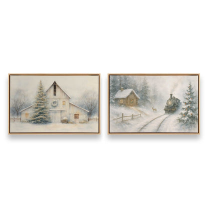 [Color:American Maple], Picture of art in a American Maple frame