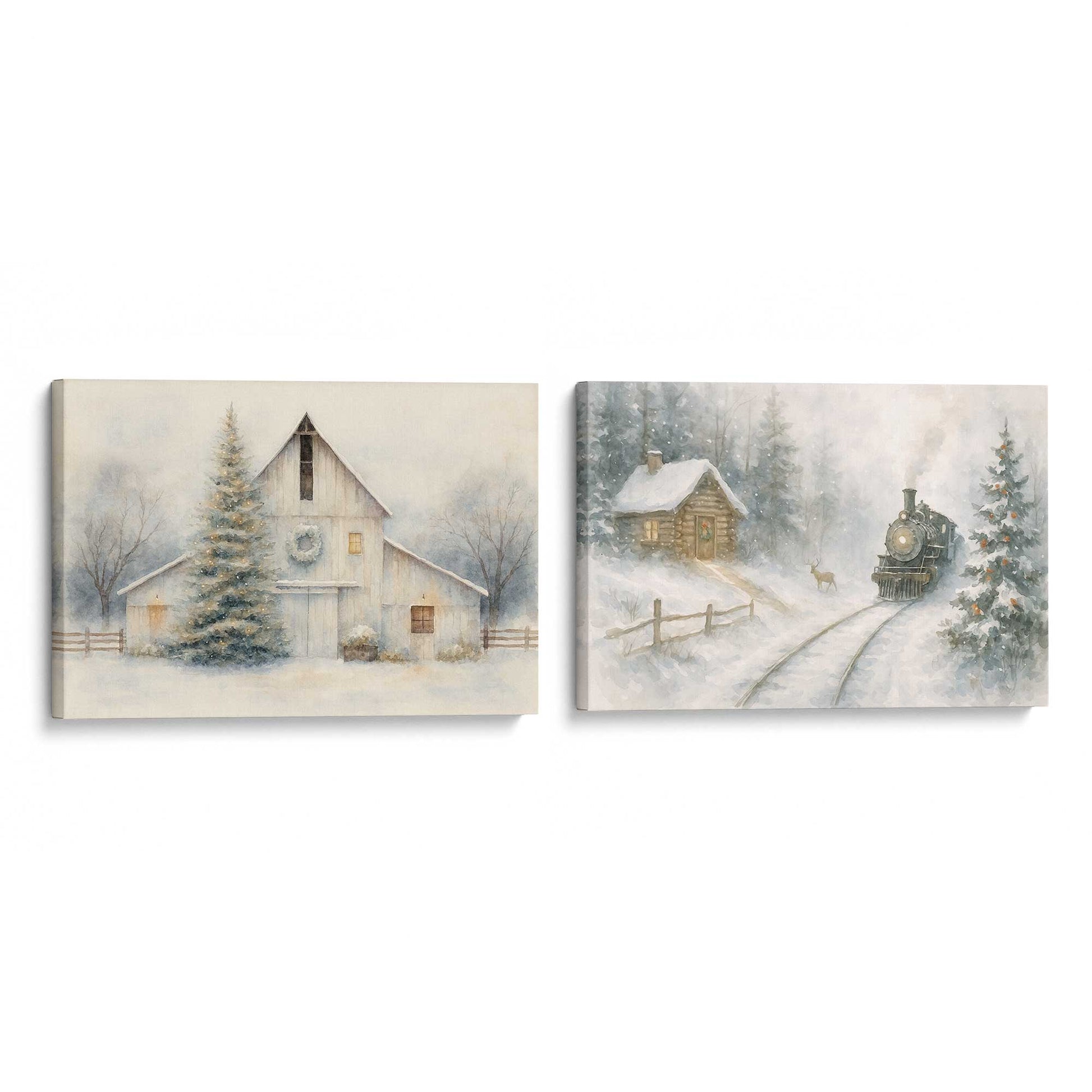 [Color:Stretched Canvas], Picture of art at an angle