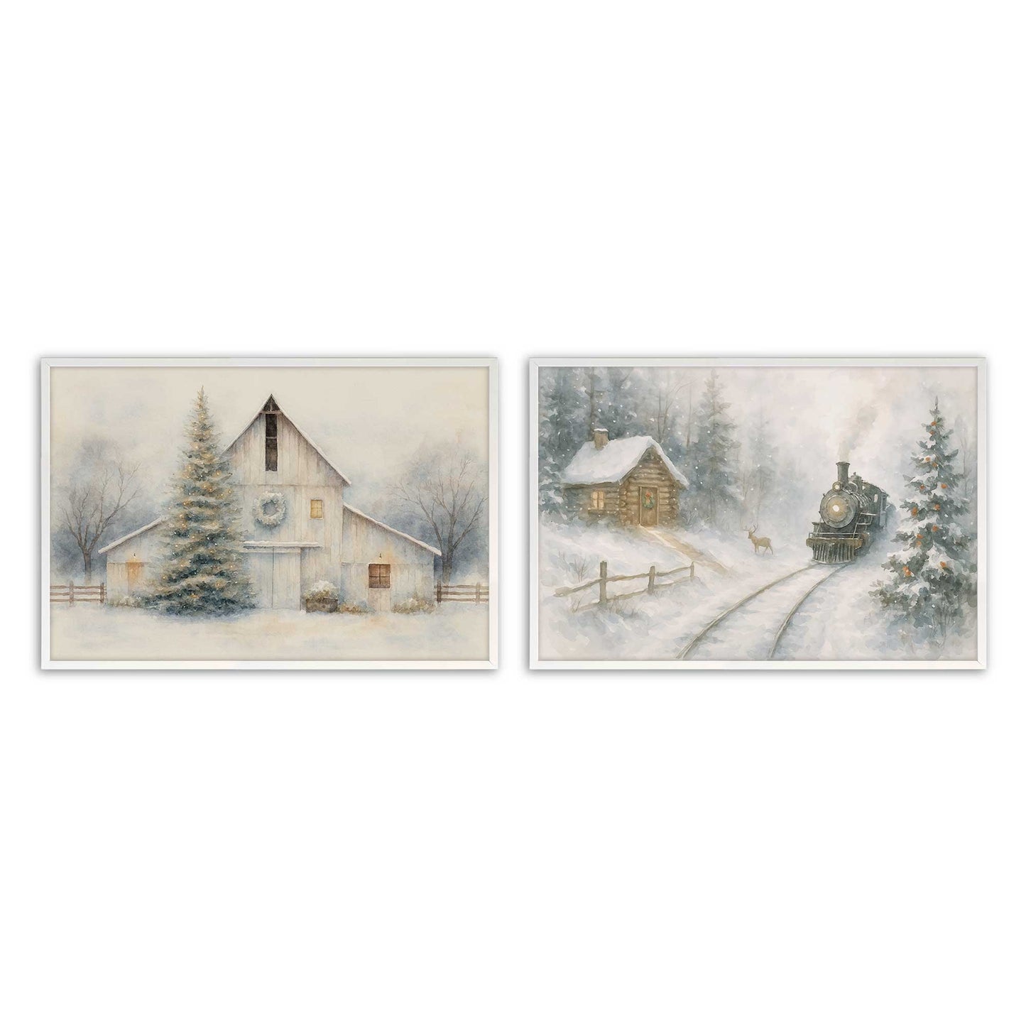 [Color:Opaque White], Picture of art in a Opaque White frame