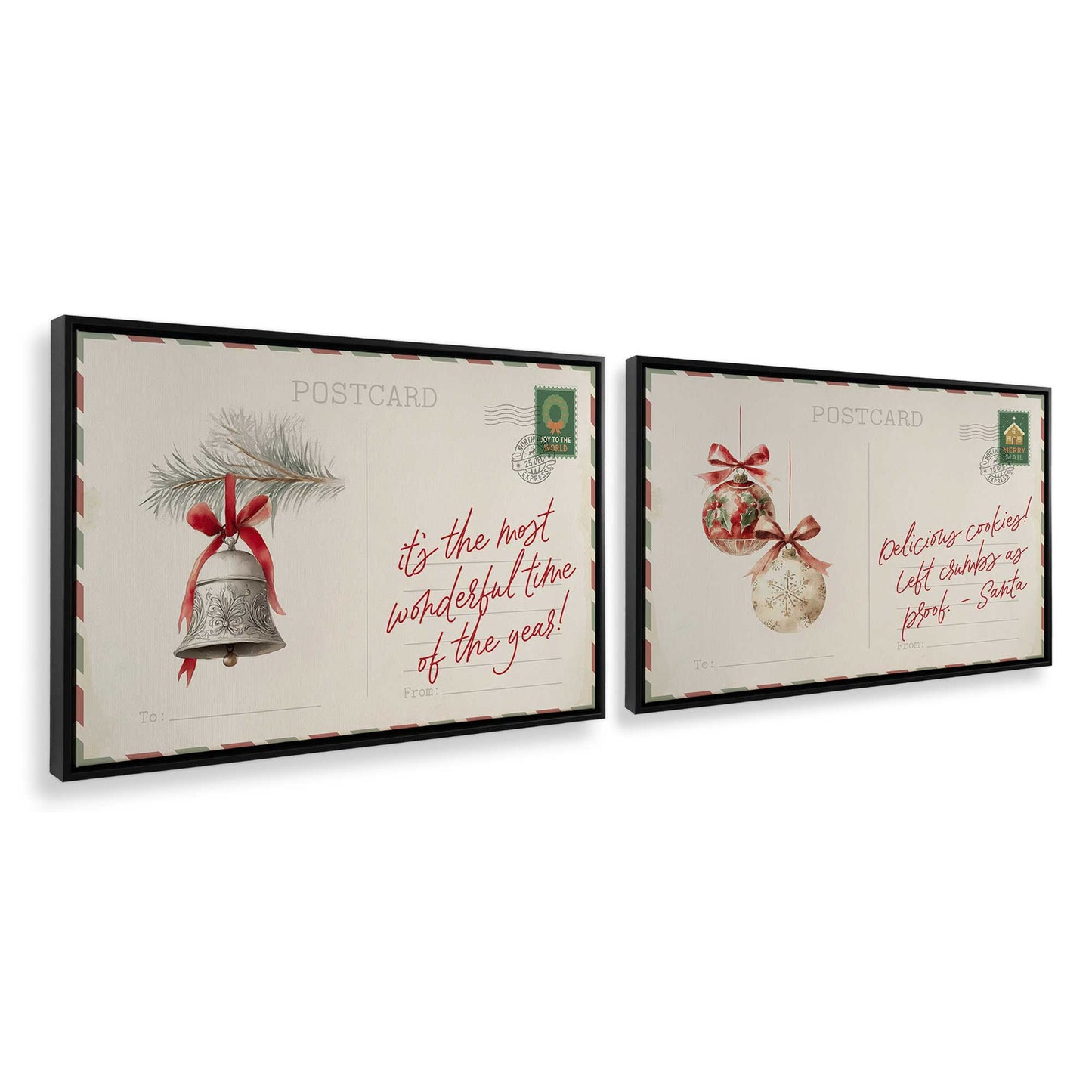 [Color:Satin Black], Picture of art in a Satin Black frame at an angle