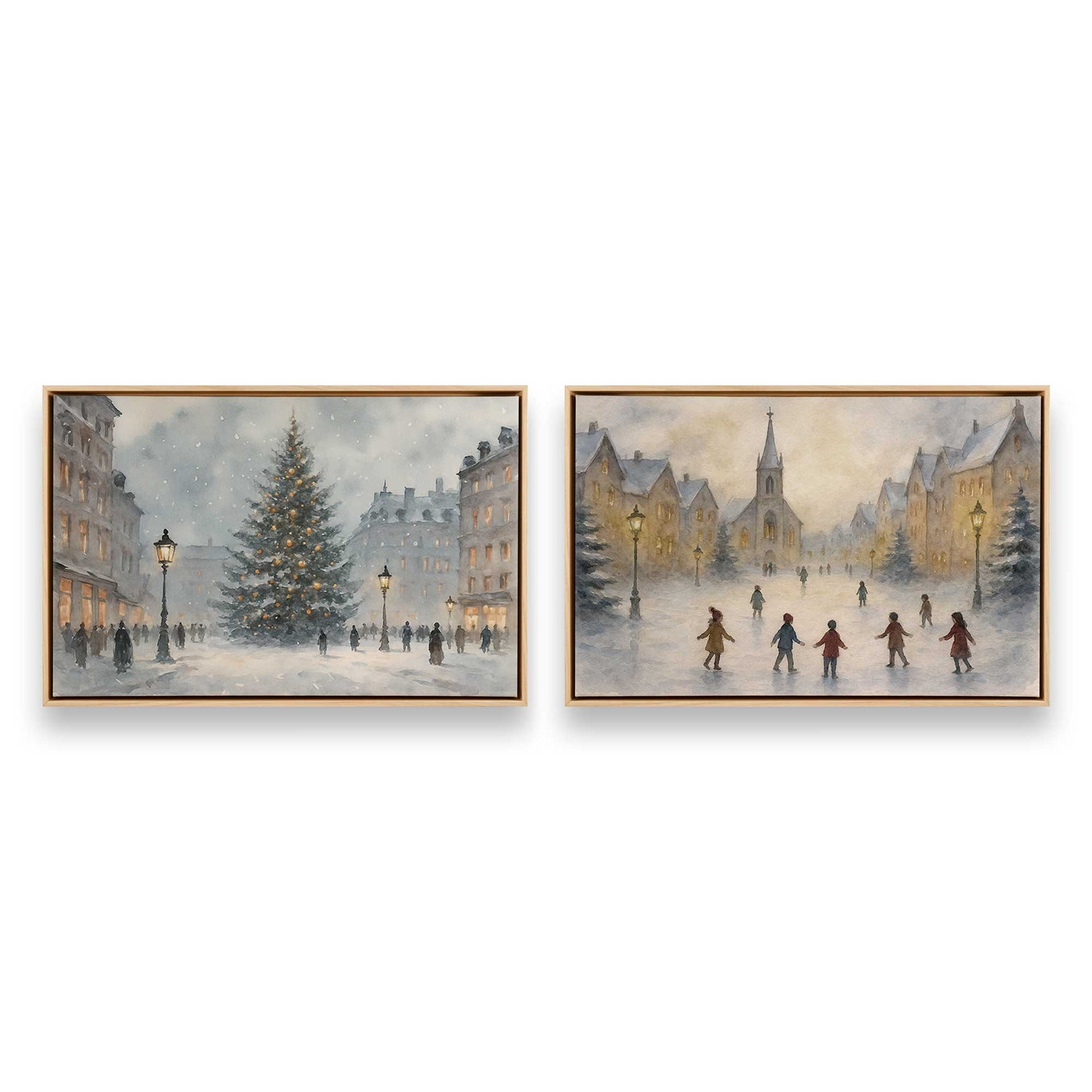 [Color:American Maple], Picture of art in a American Maple frame