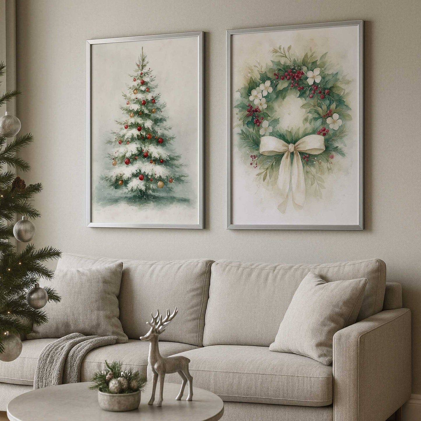 [Color:American Maple], Picture of art in a American Maple frame