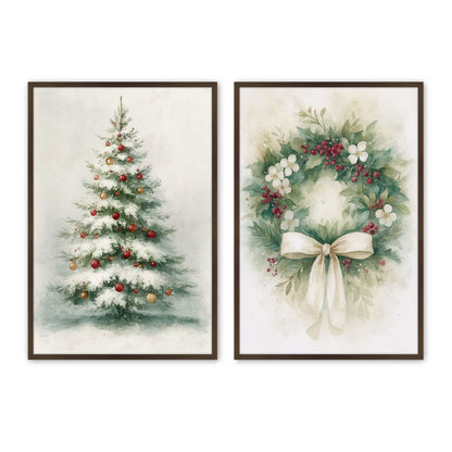 [Color:Belvinder Brown], Picture of art in a Belvinder Brown frame