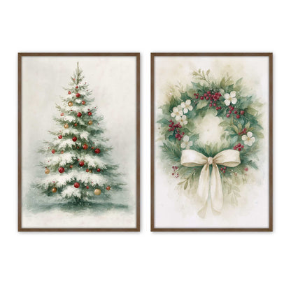 [Color:Walnut], Picture of art in a Walnut frame