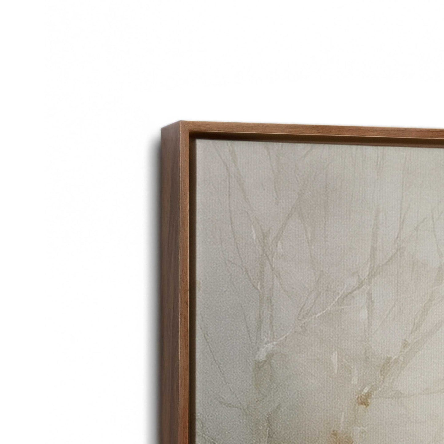[Color:Walnut], Picture of the corner of the art