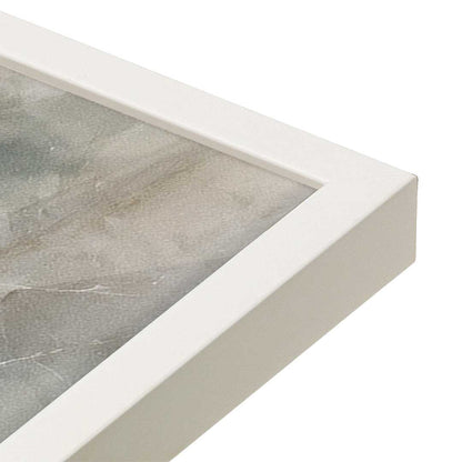 [Color:Opaque White], Picture of art in a Opaque White frame of the corner