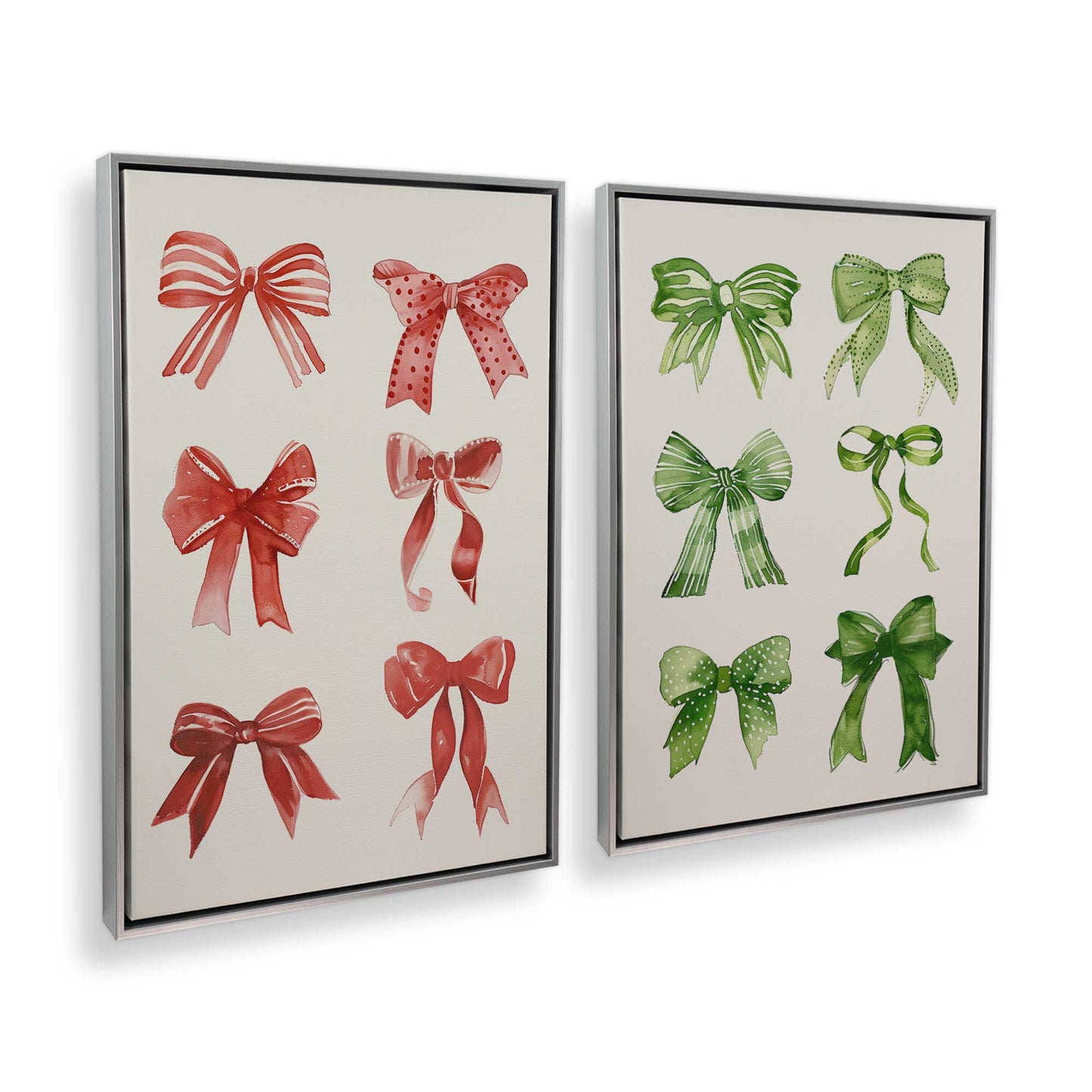 [Color:Polished Chrome], Picture of art in a Polished Chrome frame at an angle