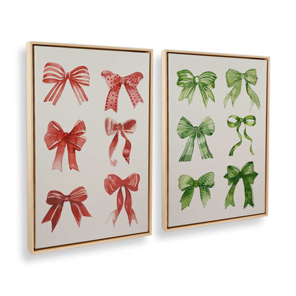 [Color:American Maple], Picture of art in a American Maple frame at an angle