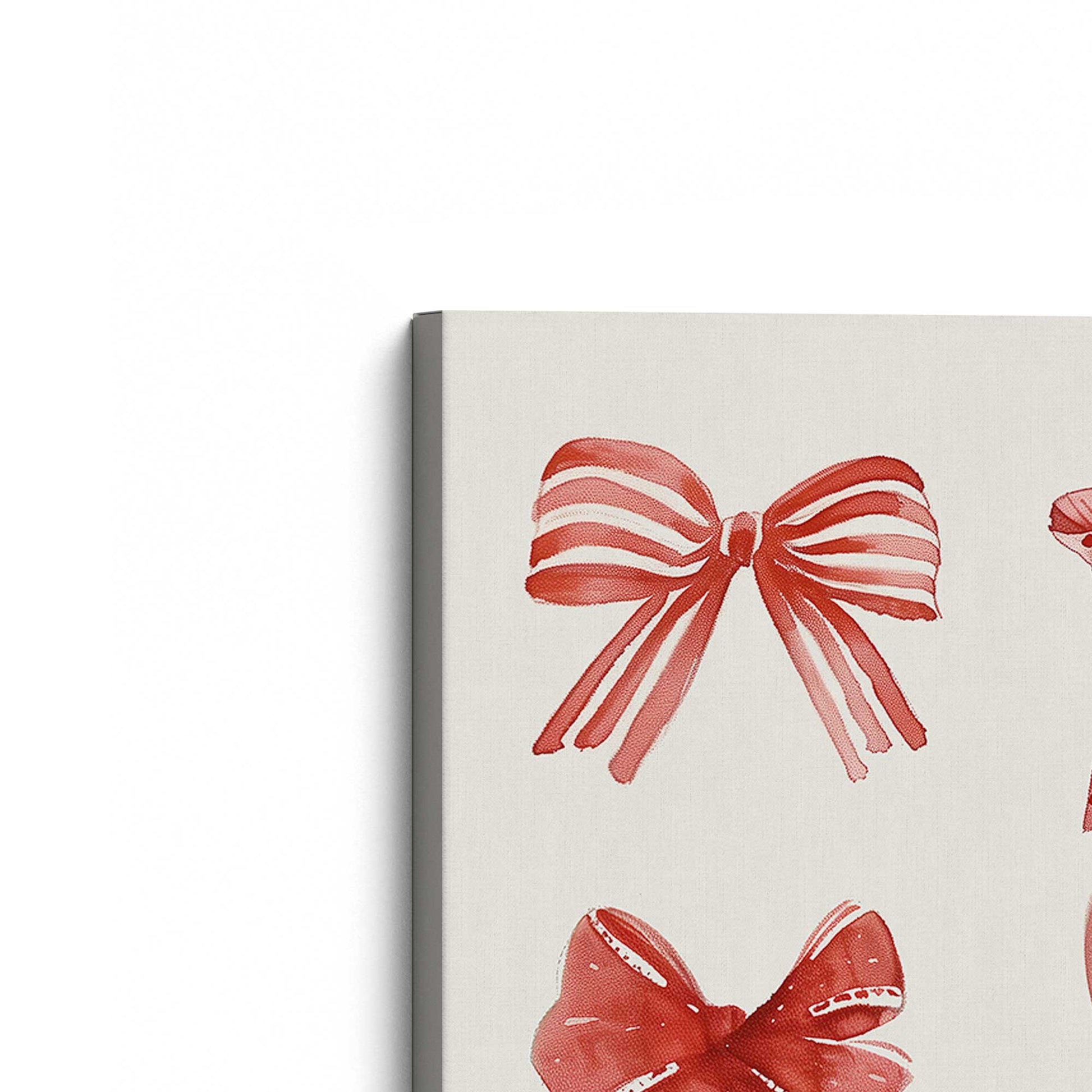 [Color:Stretched Canvas], Picture of the corner of the art