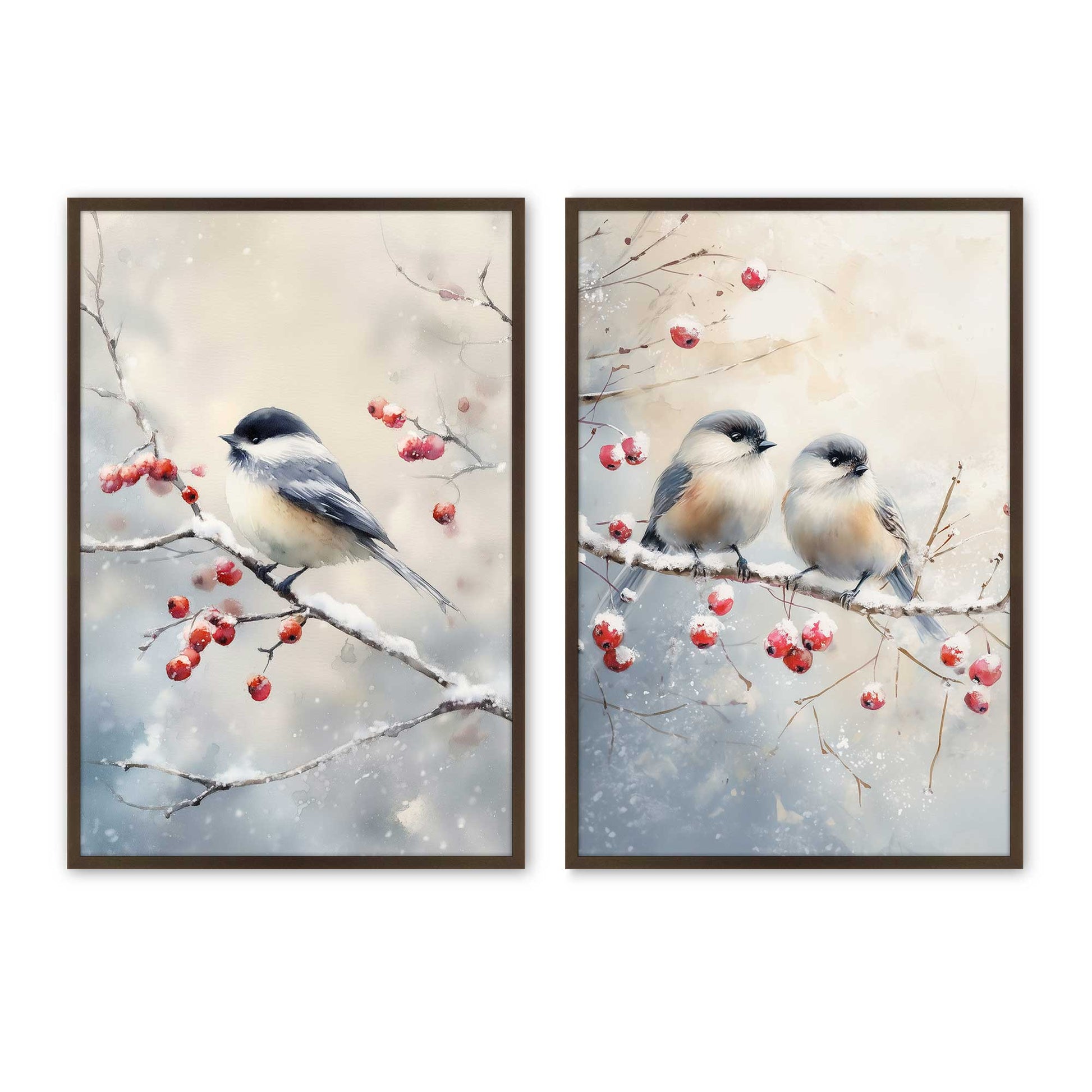 [Color:Belvinder Brown], Picture of art in a Belvinder Brown frame