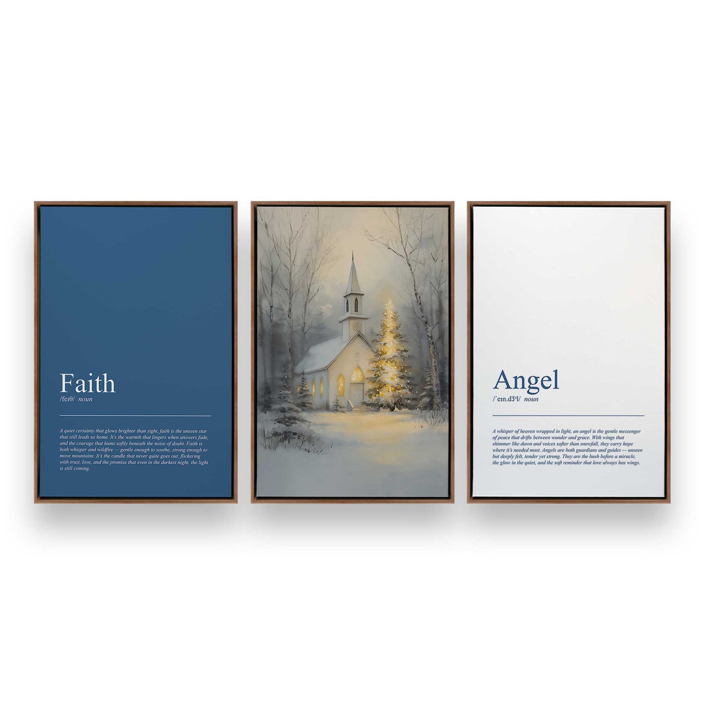 [Color:Walnut], Picture of art in a Walnut frame