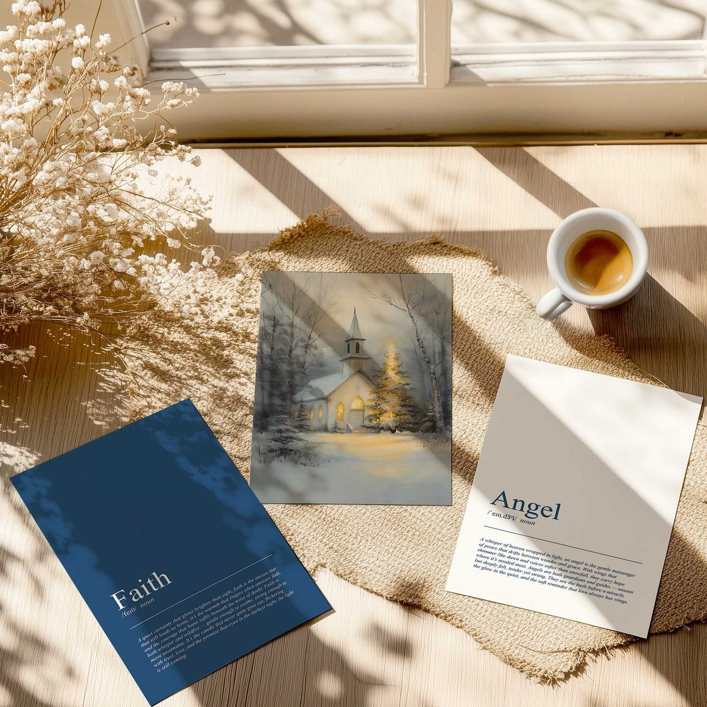 Heaven's Light Set of 3 Prints