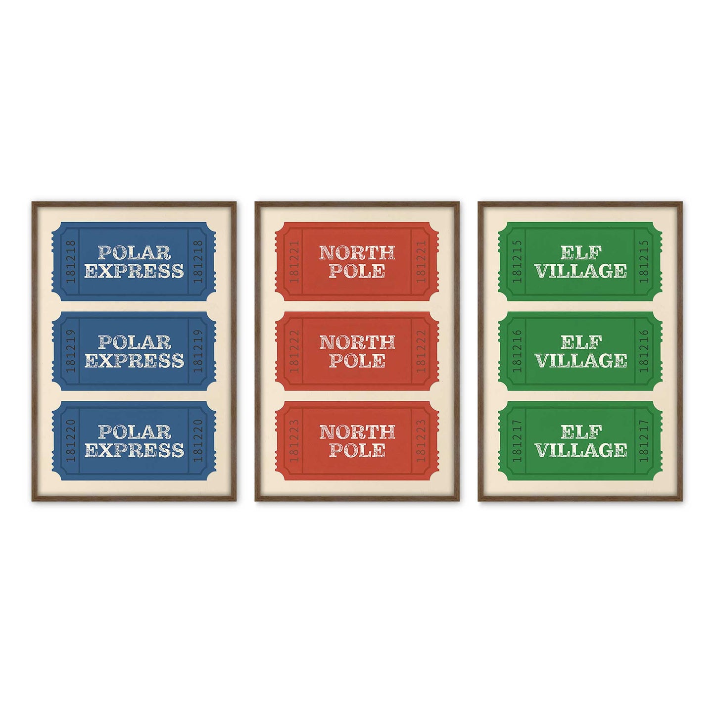 [Color:Walnut], Picture of art in a Walnut frame