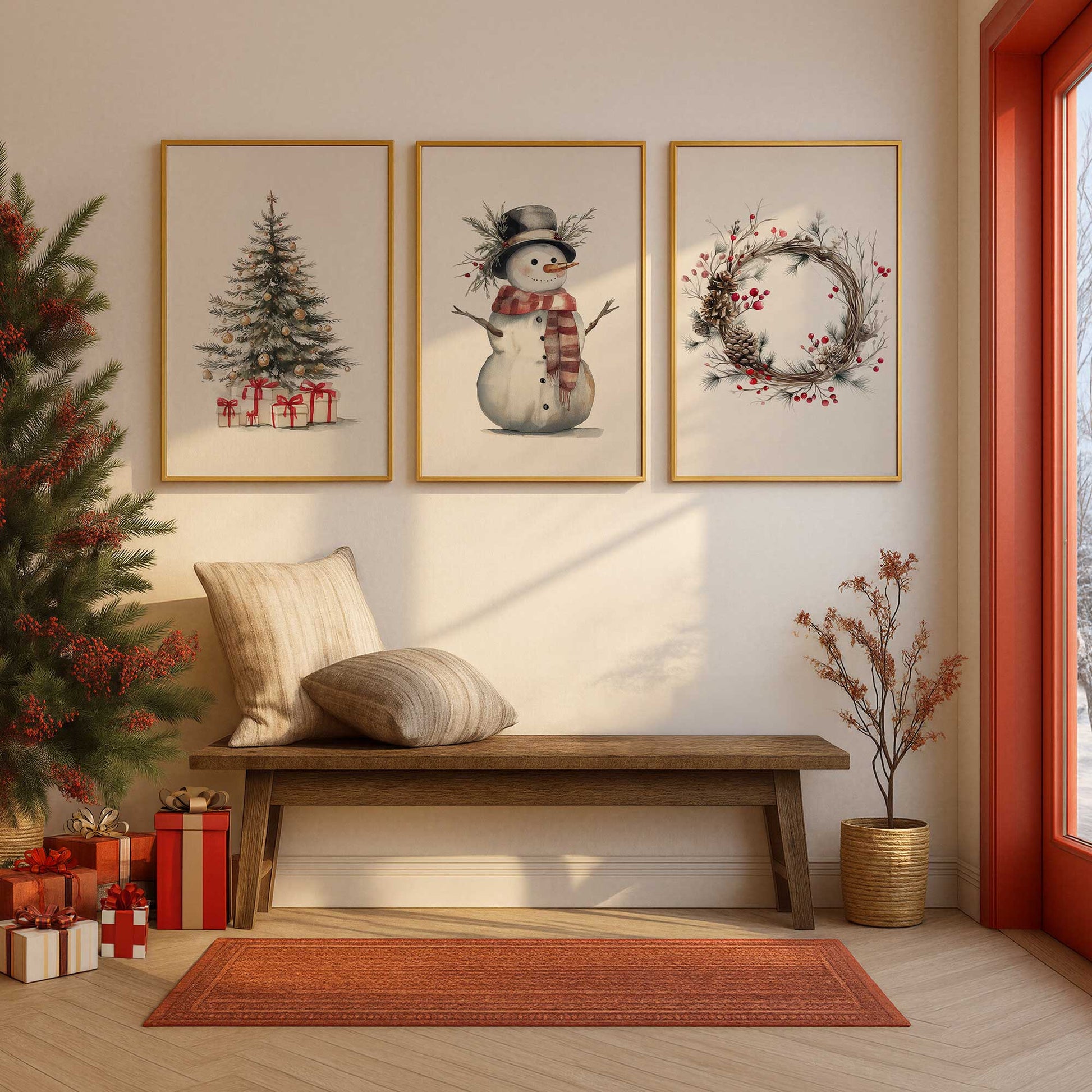 [Color:Opaque White], Picture of art in an Opaque White frame