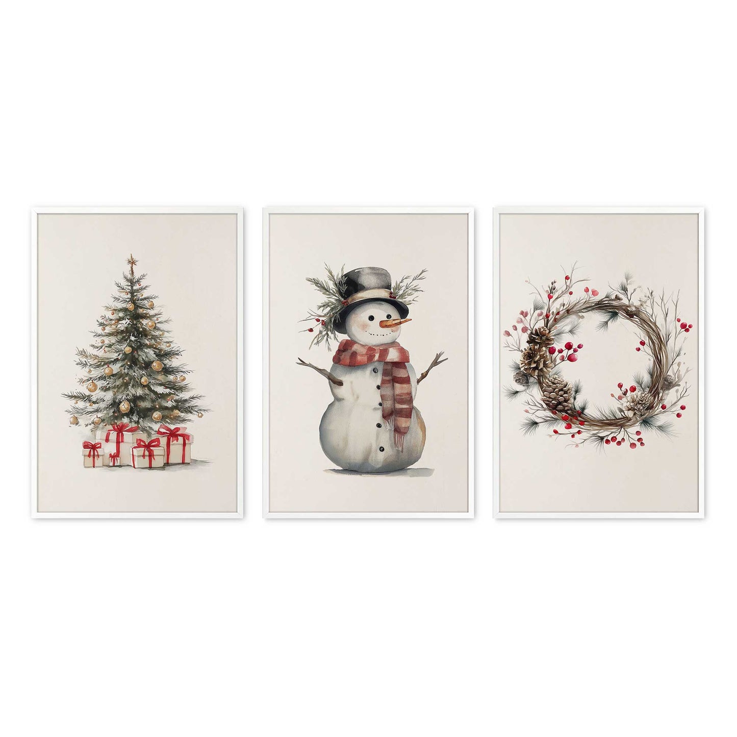 [Color:Opaque White], Picture of art in an Opaque White frame
