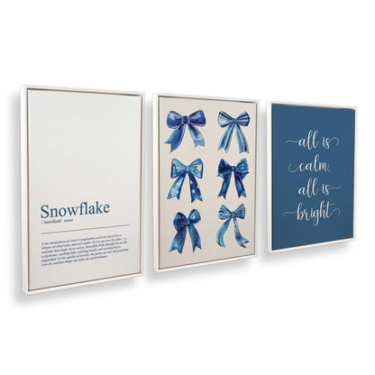 [Color:Opaque White], Picture of art in a White frame at an angle
