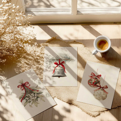 Tinsel & Tidings Set of 3 Prints