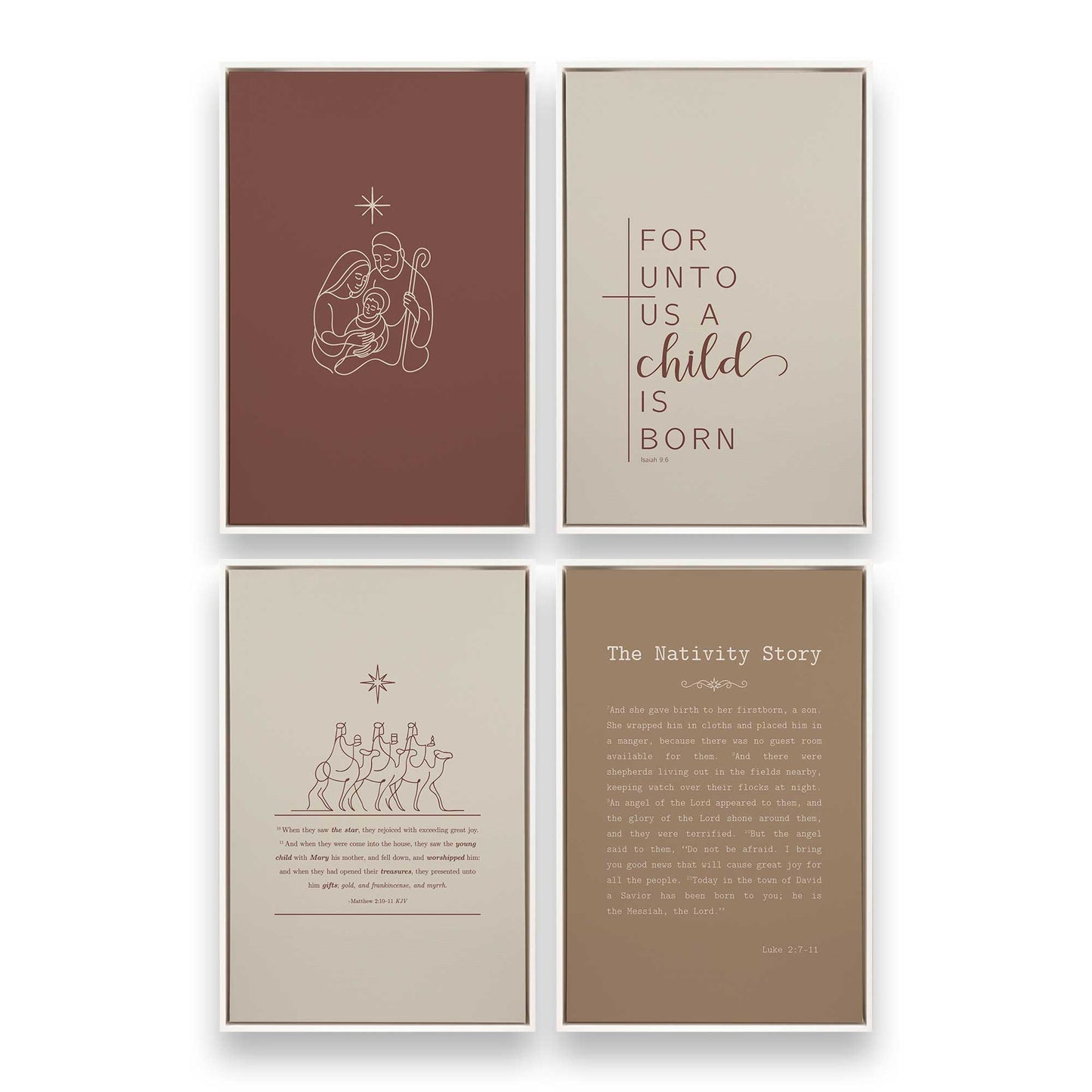 [Color:Opaque White], Picture of art in a White frame