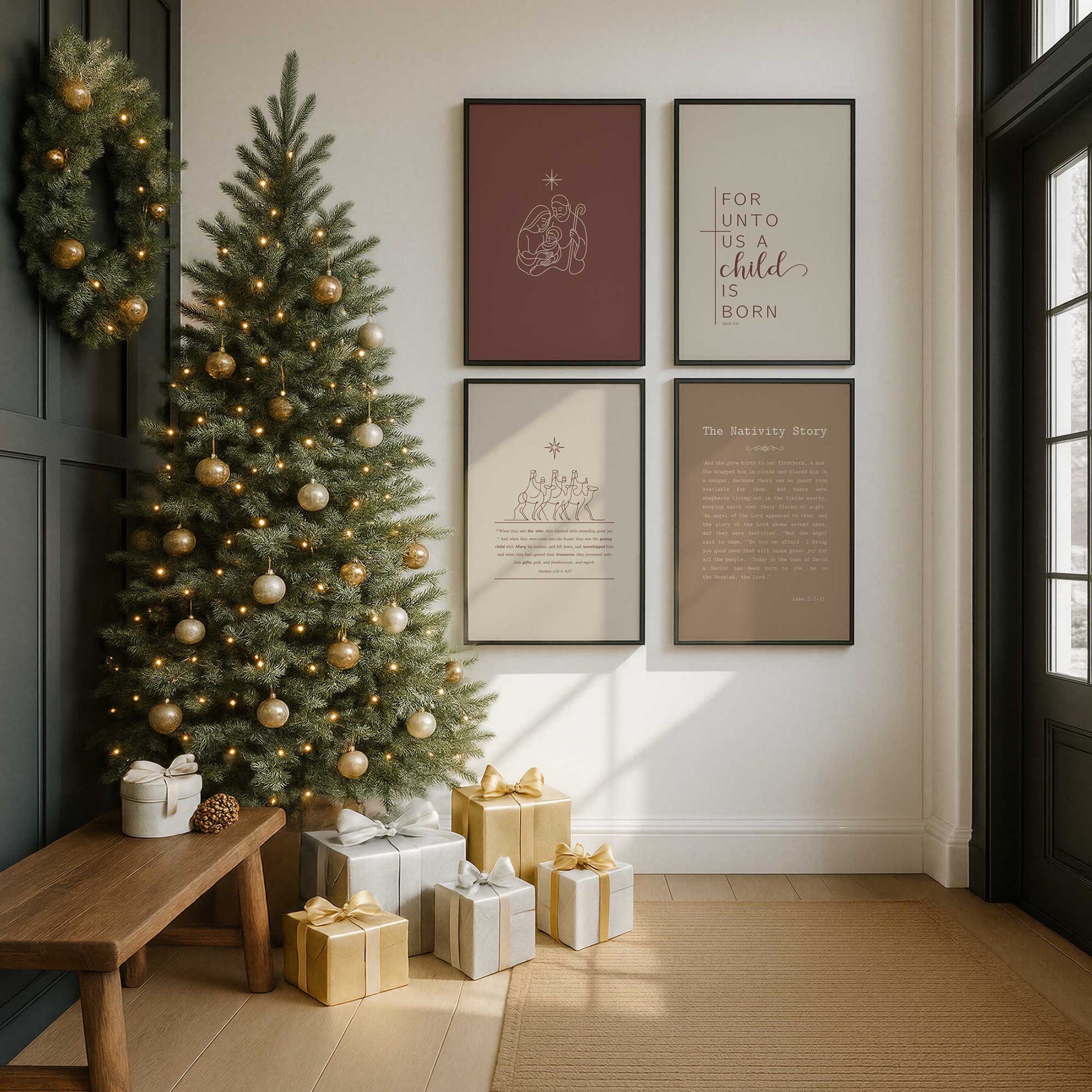 [Color:Polished Gold], Picture of art in a Polished Gold frame
