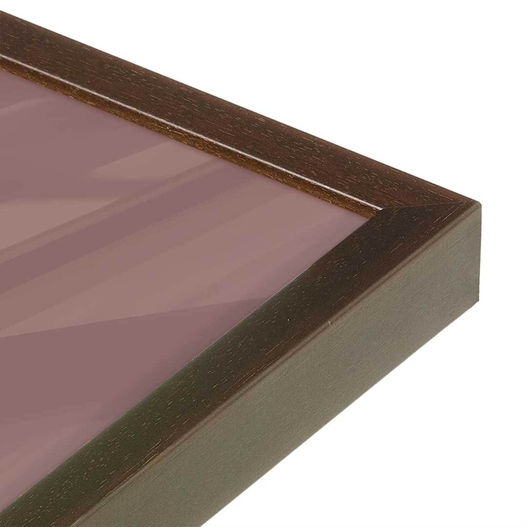 [Color:Belvinder Brown], Picture of art in a Belvinder Brown frame of the corner