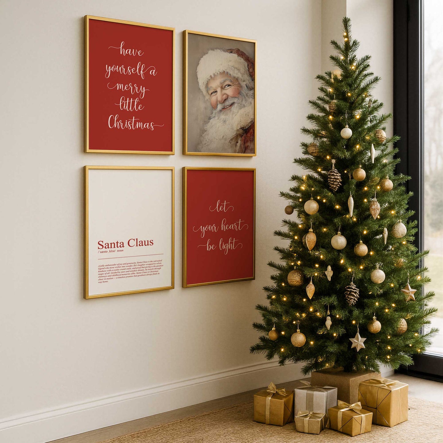 [Color:Belvinder Brown], Picture of art in a Belvinder Brown frame