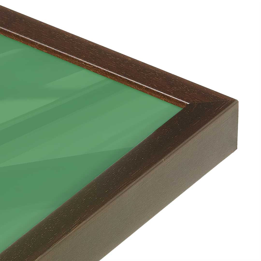 [Color:Belvinder Brown], Picture of art in a Belvinder Brown frame of the corner
