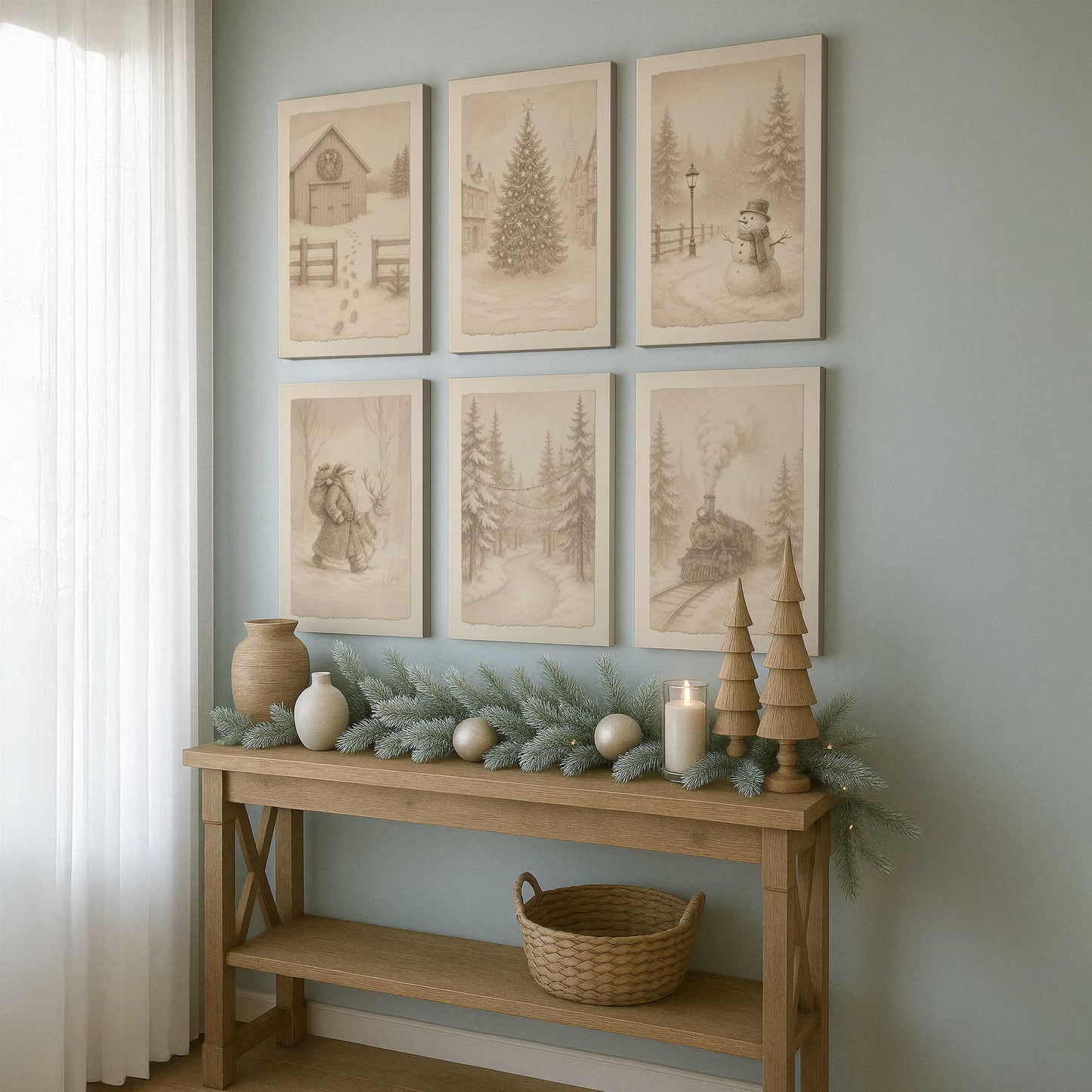 [Color:Opaque White], Picture of art in a White frame