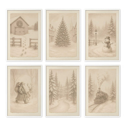 [Color:Opaque White], Picture of art in an Opaque White frame