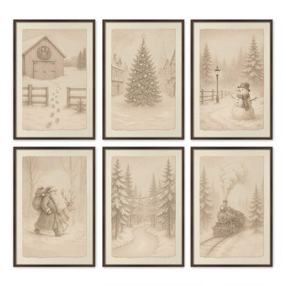 [Color:Belvinder Brown], Picture of art in a Belvinder Brown frame