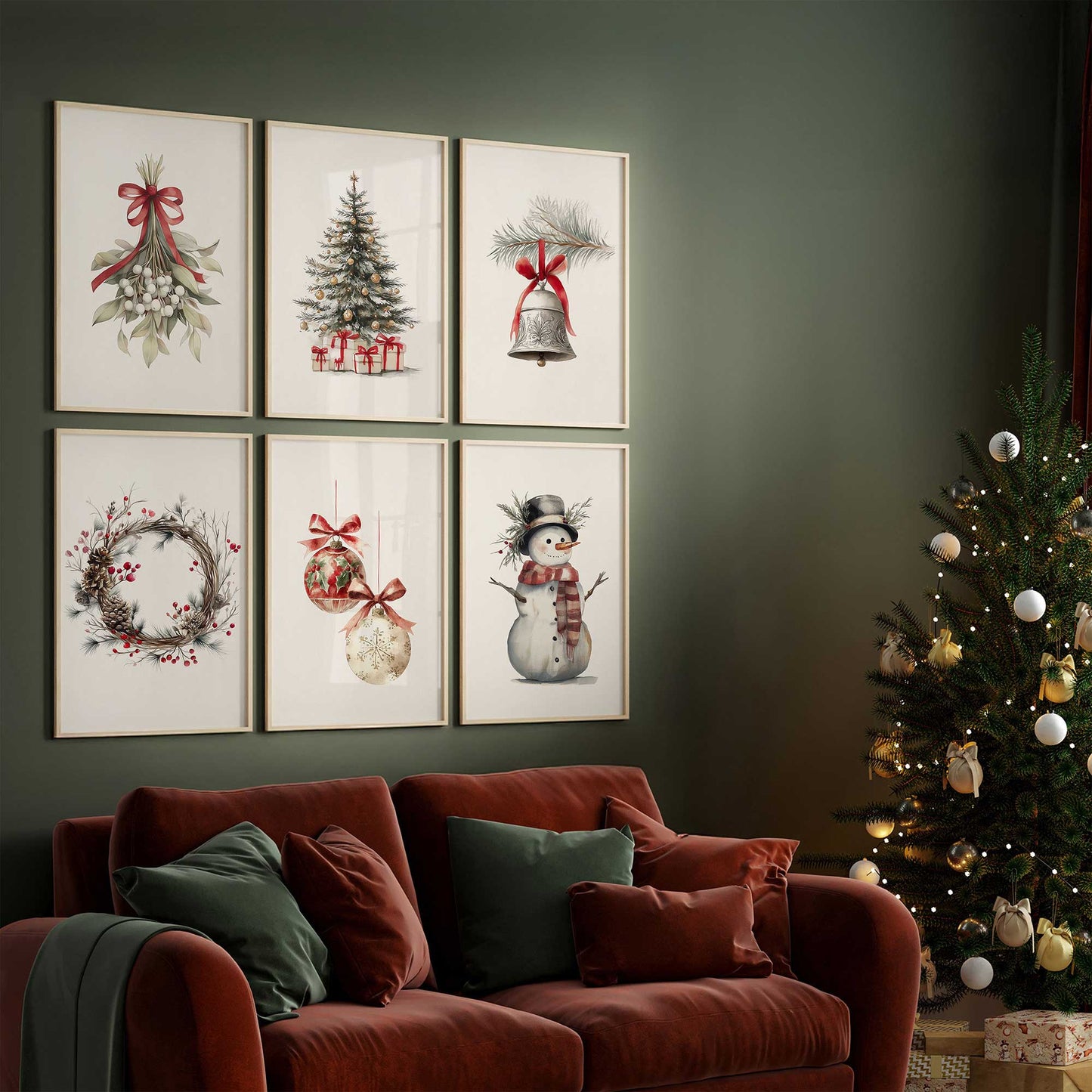 [Color:American Maple], Picture of art in an American Maple frame
