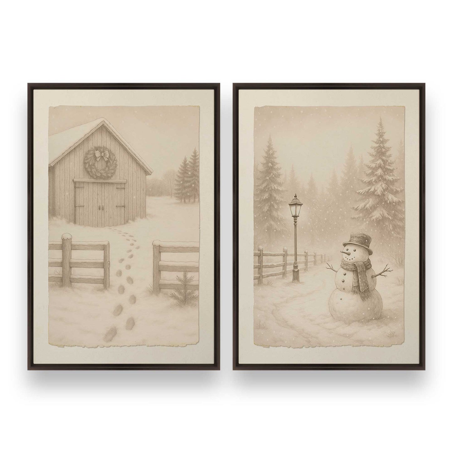 [Color:Espresso], Picture of art in a Espresso frame