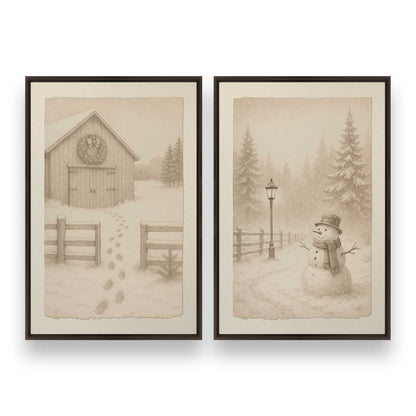 [Color:Espresso], Picture of art in a Espresso frame