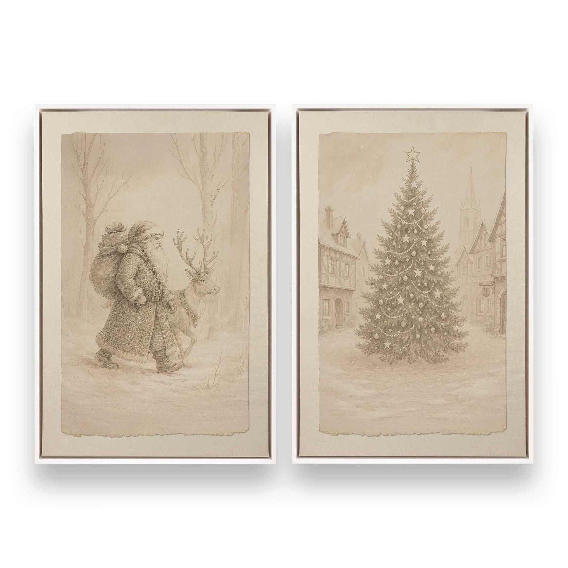 [Color:Opaque White], Picture of art in a White frame