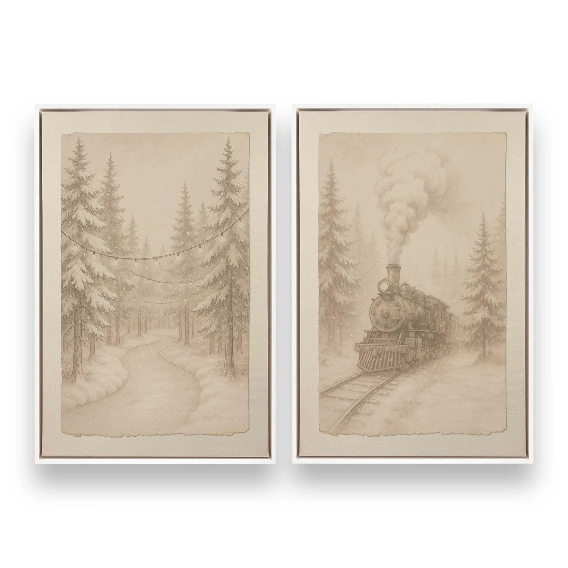 [Color:Opaque White], Picture of art in a White frame