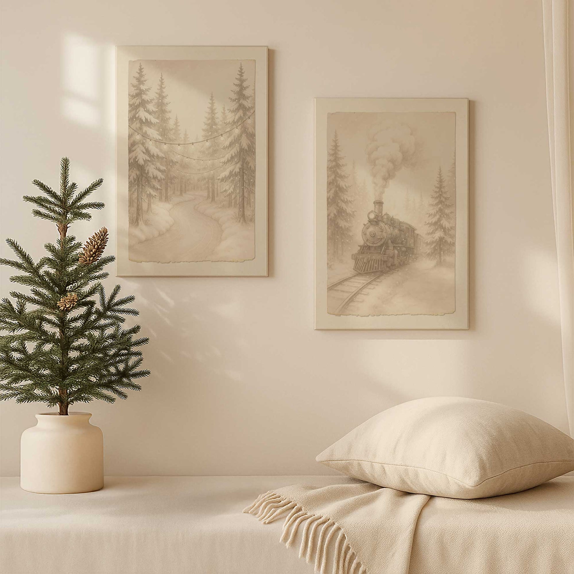 [Color:Satin Black], Picture of art in a Satin Black frame