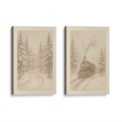 [Color:Stretched Canvas], Picture of art at an angle