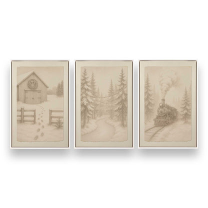 [Color:Opaque White], Picture of art in a White frame