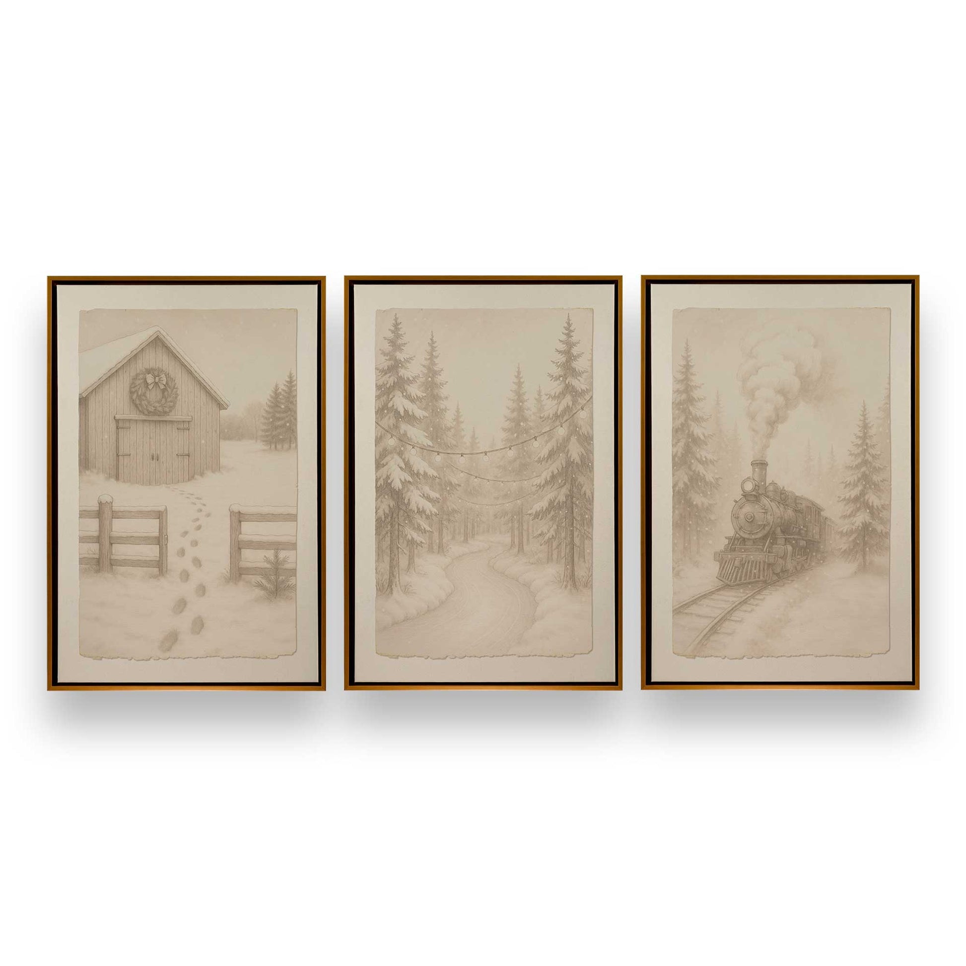 [Color:Polished Gold], Picture of art in a Polished Gold frame