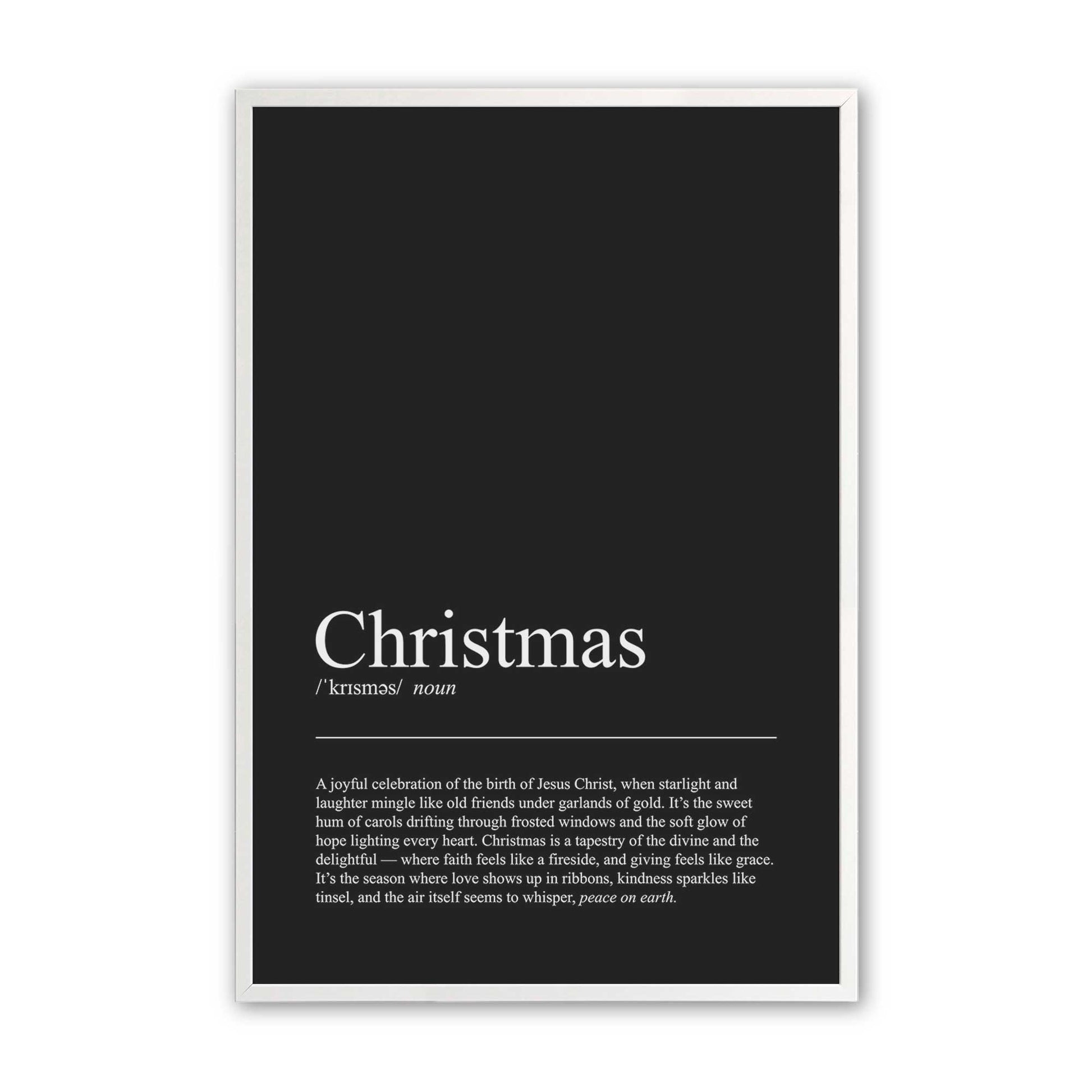 [Color:Opaque White], Picture of art in an Opaque White frame