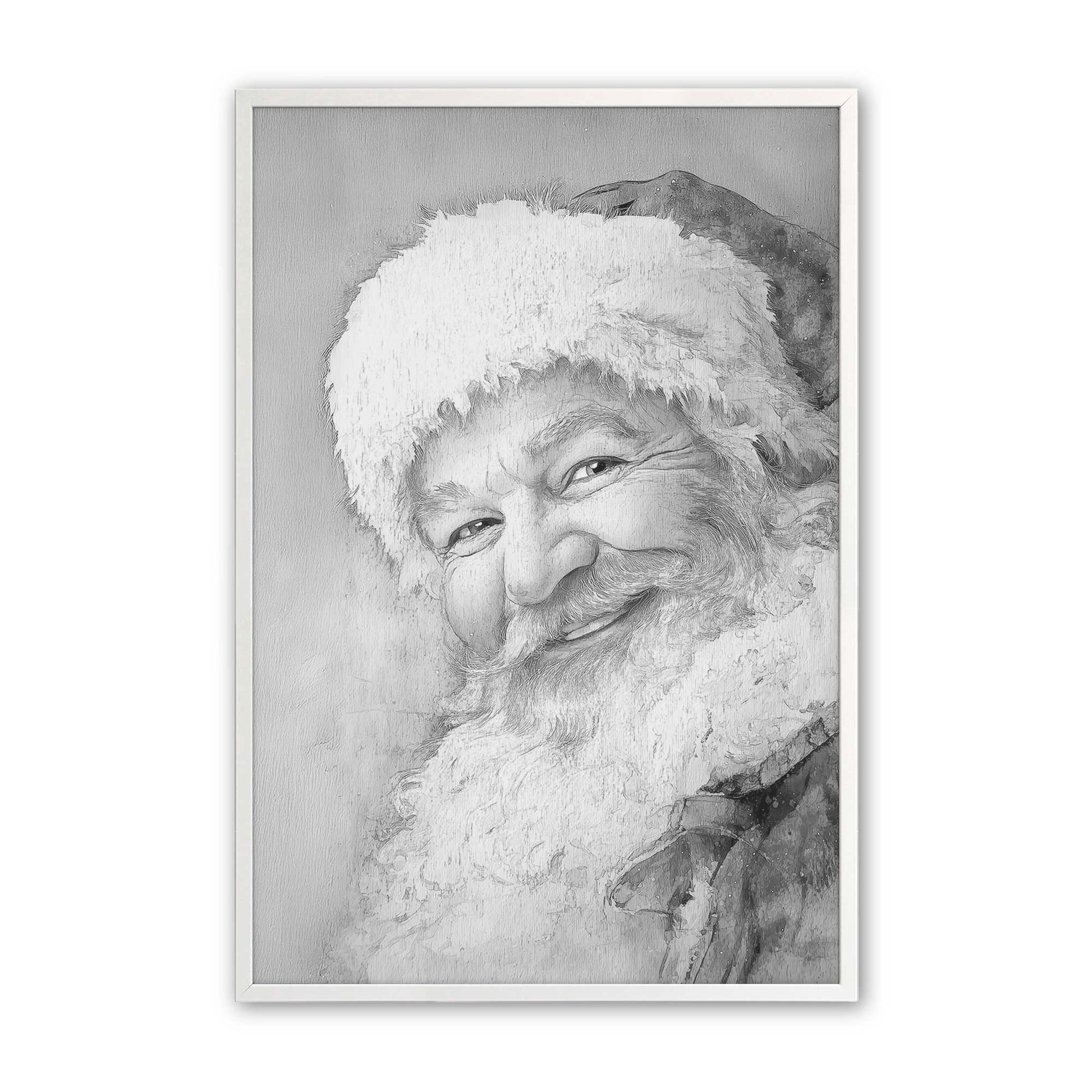 [Color:Opaque White], Picture of art in an Opaque White frame