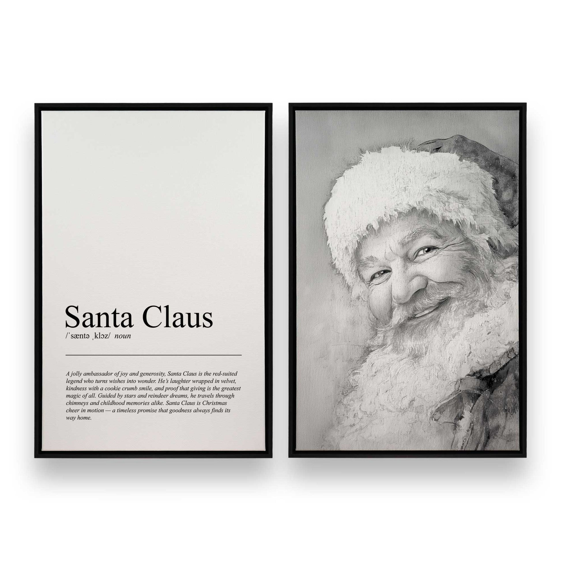 [Color:Satin Black], Picture of art in a Satin Black frame