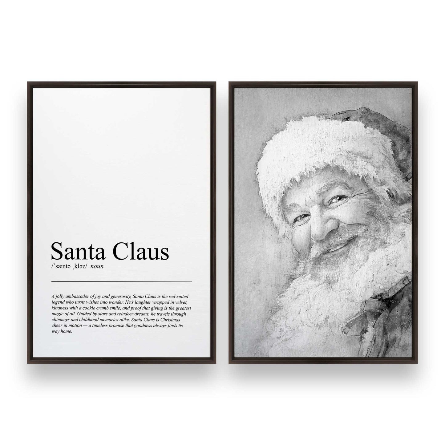 [Color:Espresso], Picture of art in a Espresso frame