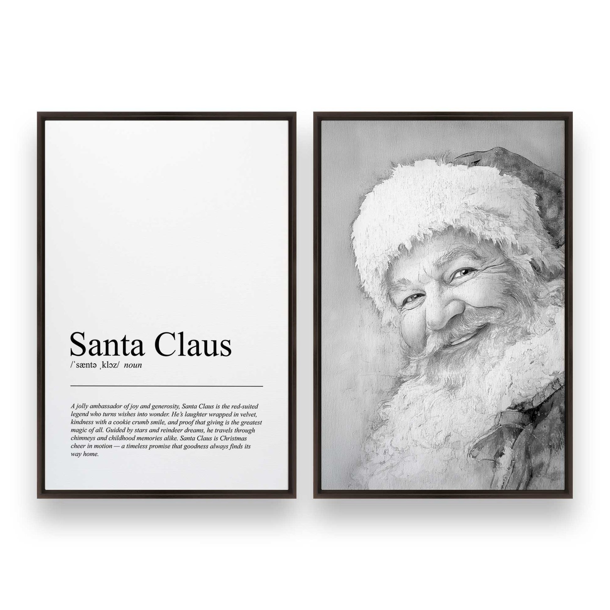 [Color:Espresso], Picture of art in a Espresso frame