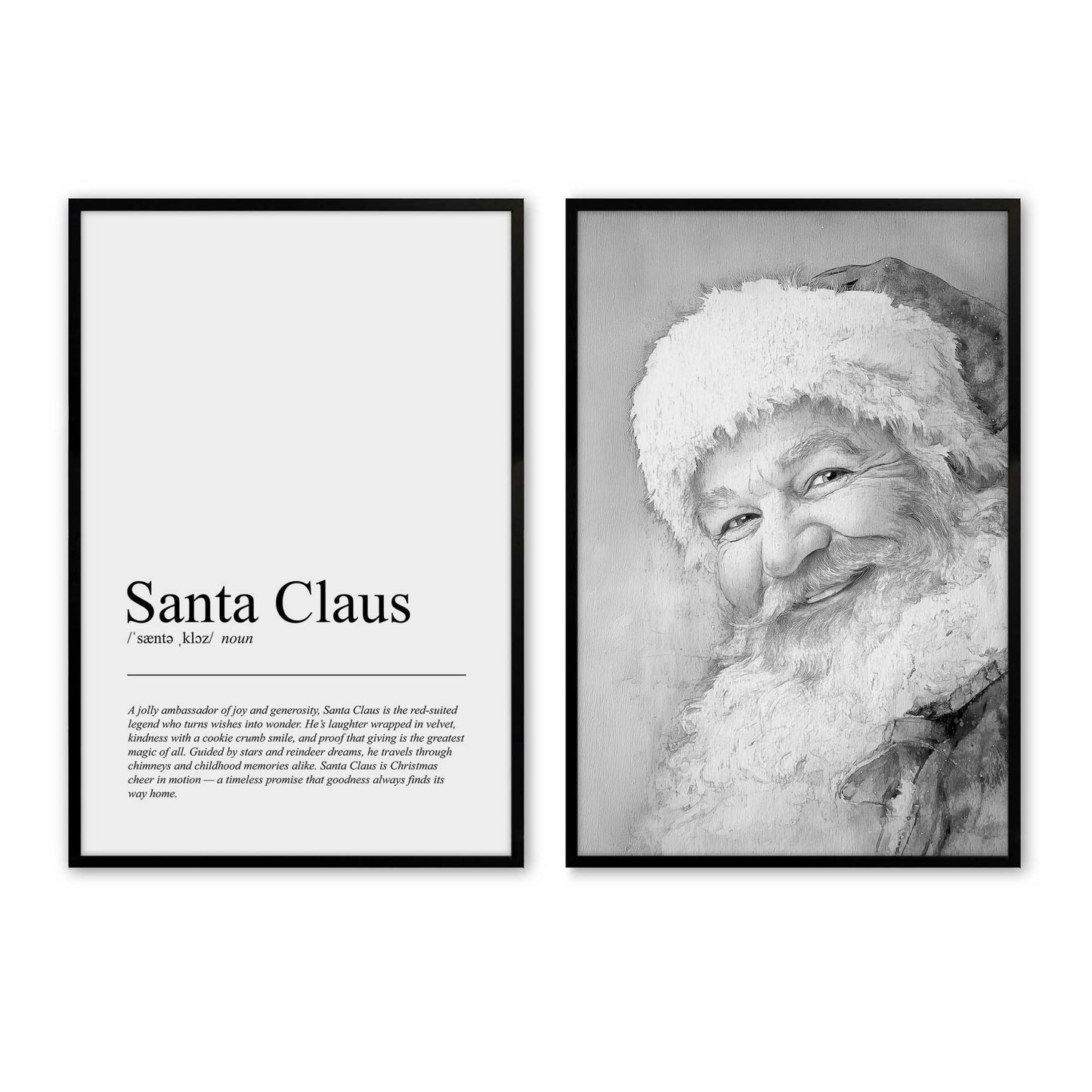 [Color:Satin Black], Picture of art in a Satin Black frame