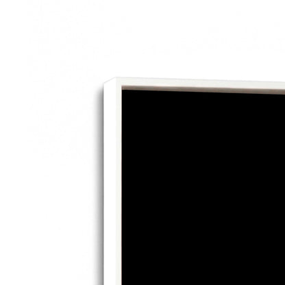 [Color:Opaque White], Picture of art in a White frame at an angle