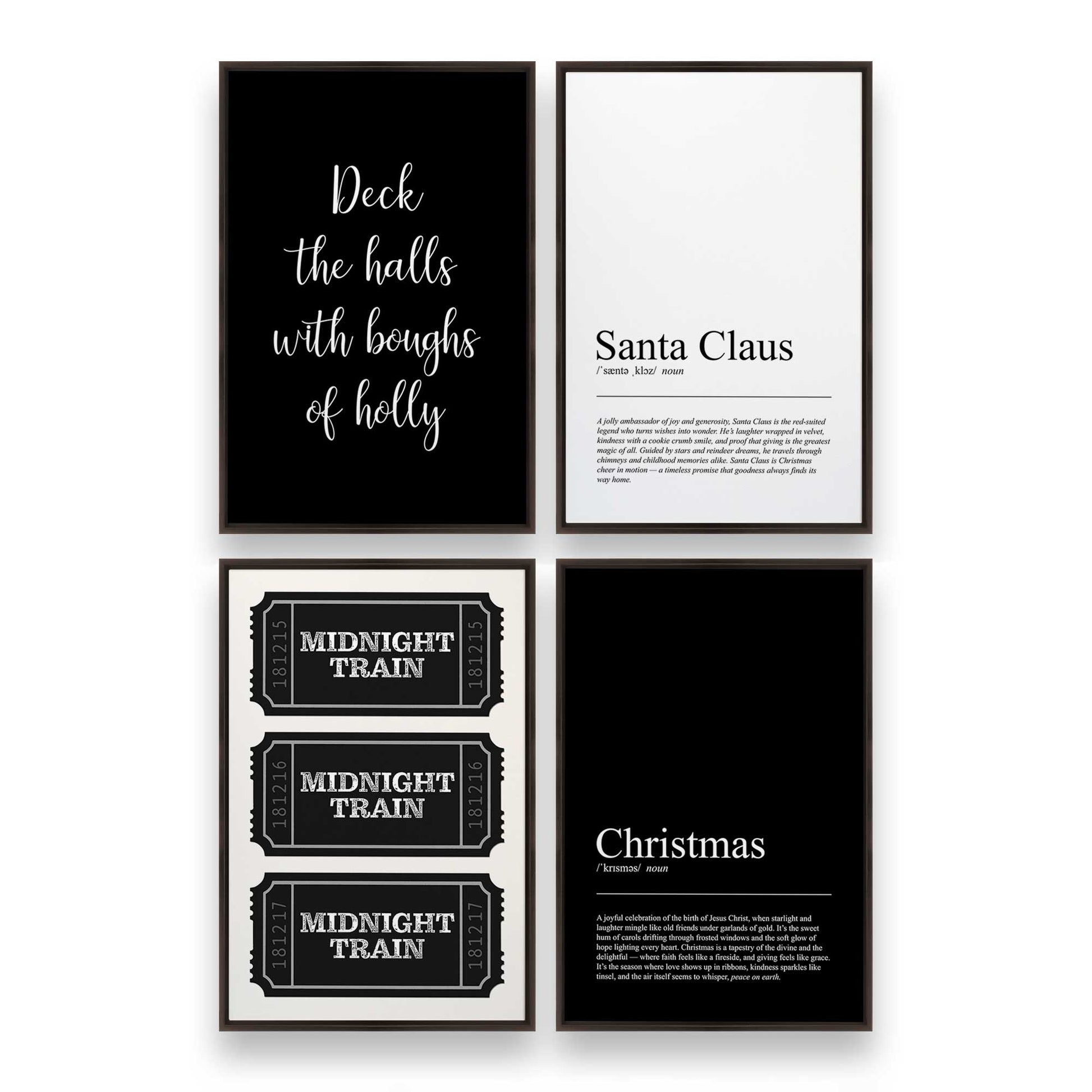 [Color:Espresso], Picture of art in an Espresso frame