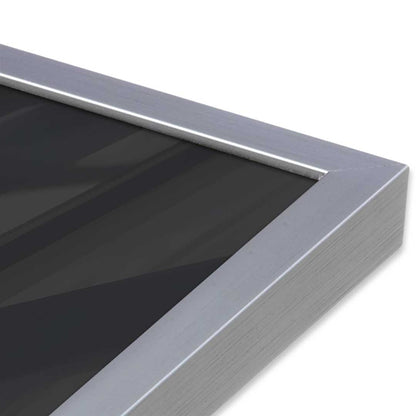 [Color:Polished Chrome], Picture of art in a Polished Chrome frame at an angle