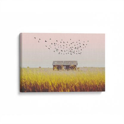 [color:Stretched Canvas], Picture of art at an angle