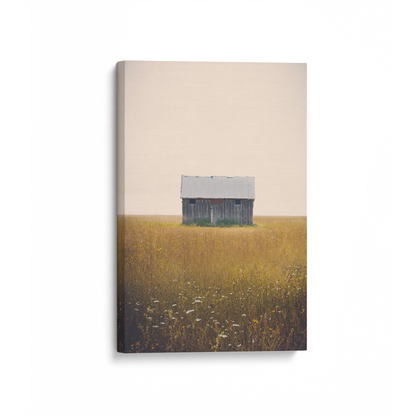 [color:Stretched Canvas], Picture of art at an angle